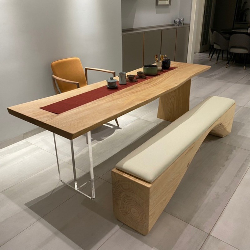 Tables - Mesa Flutuante Nórdica de Madeira Maciça