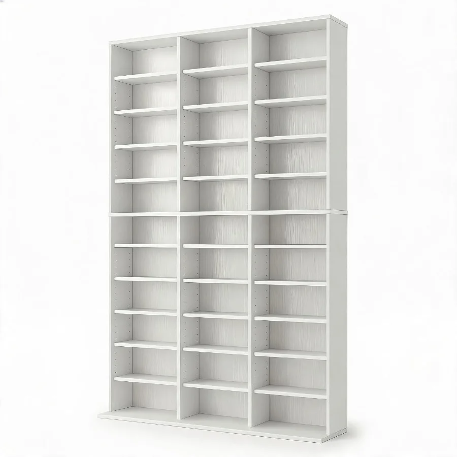 Storage - Estante alta para armazenamento de mídia,