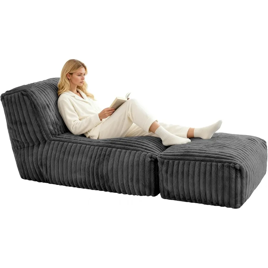 Sofas - Chaise lounge modular para chão, ideal