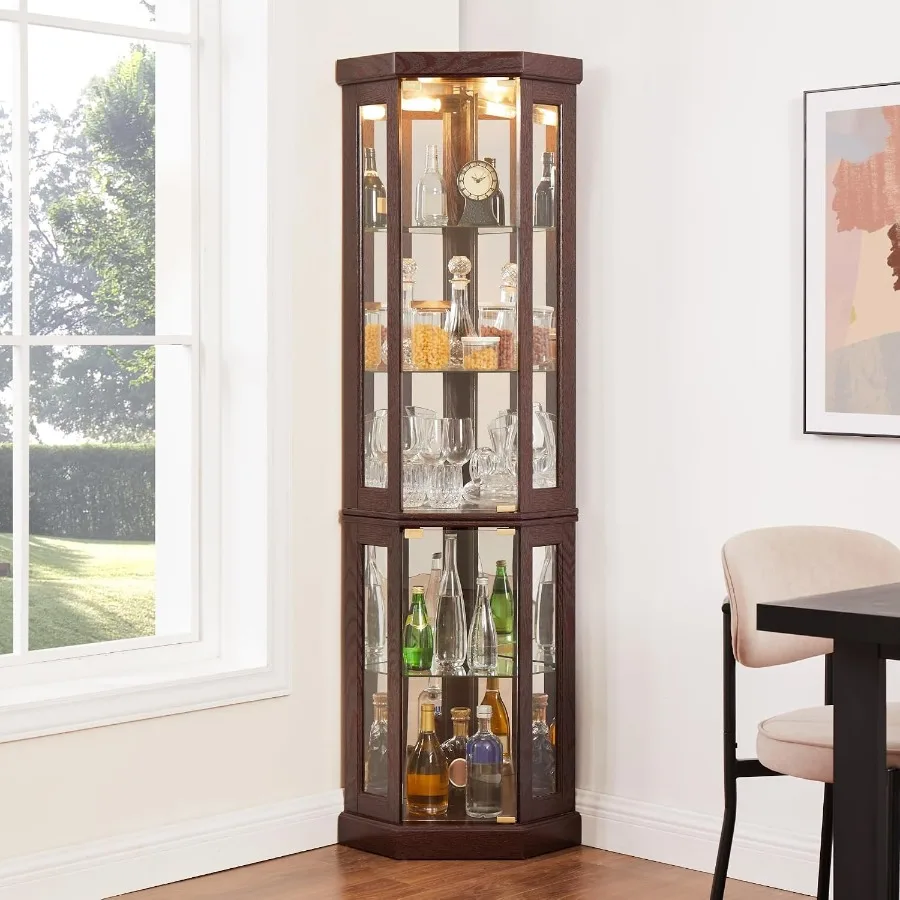 Armário de canto com iluminaçã - Storage avaliação e preço