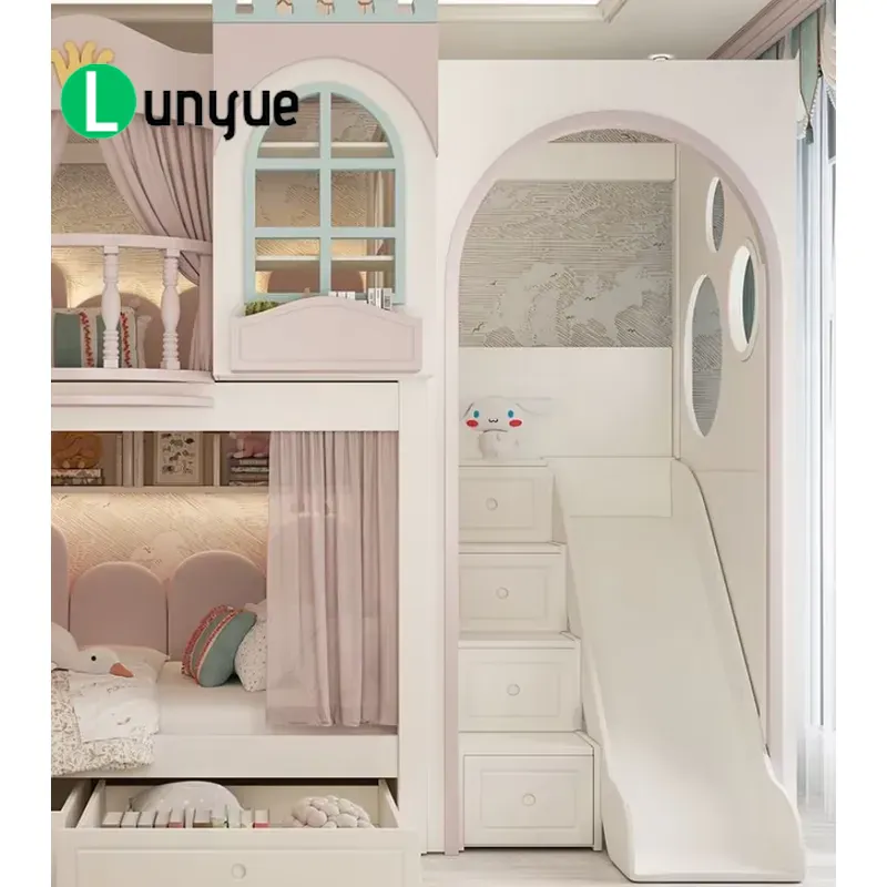 Cama Beliche Personalizada Est - Bunk Bed With Stairs And Slide avaliação e preço