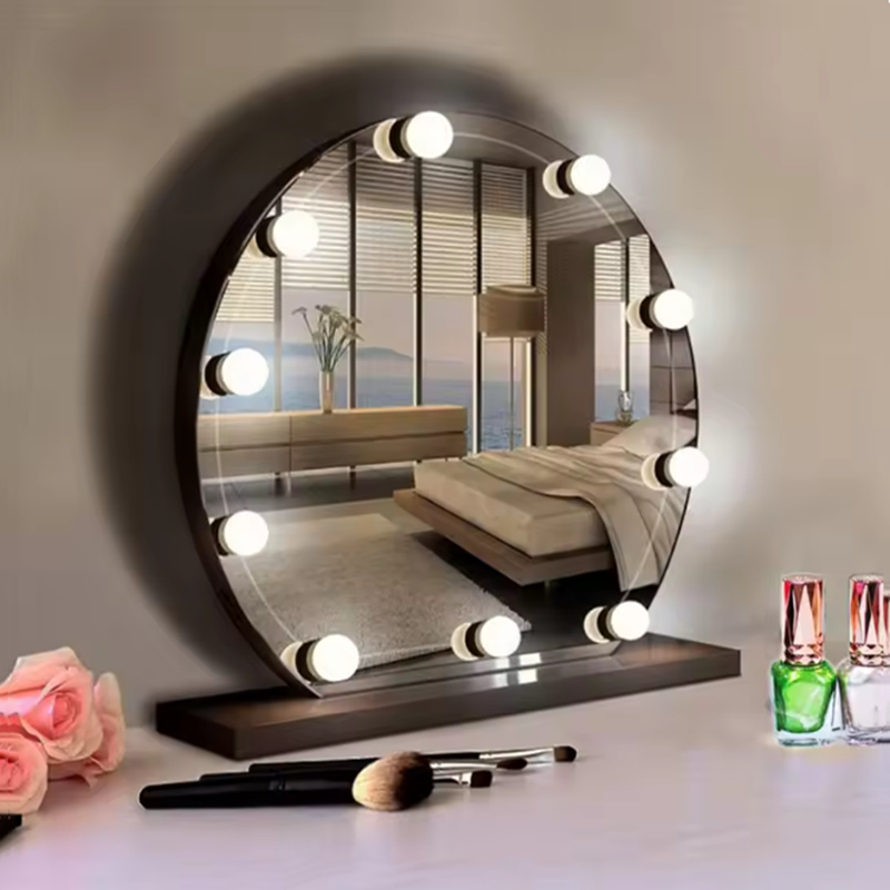 Luzes LED para Maquiagem Femin - Dressing Table Vanity With Lighted Mirror avaliação e preço