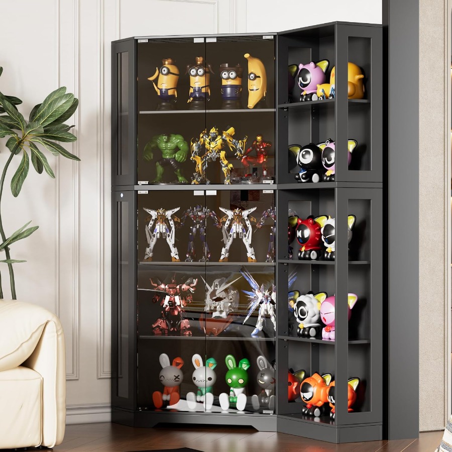 Vitrine de canto com portas de - Storage avaliação e preço