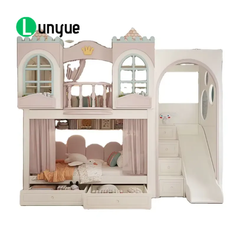 Cama de Beliche Ankke Custom P - Bunk Bed With Stairs And Slide avaliação e preço