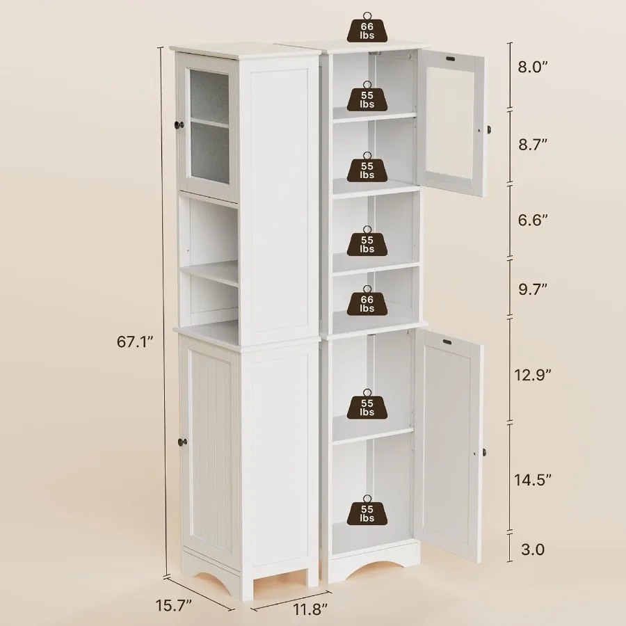 Conjunto de armários para orga - Storage avaliação e preço
