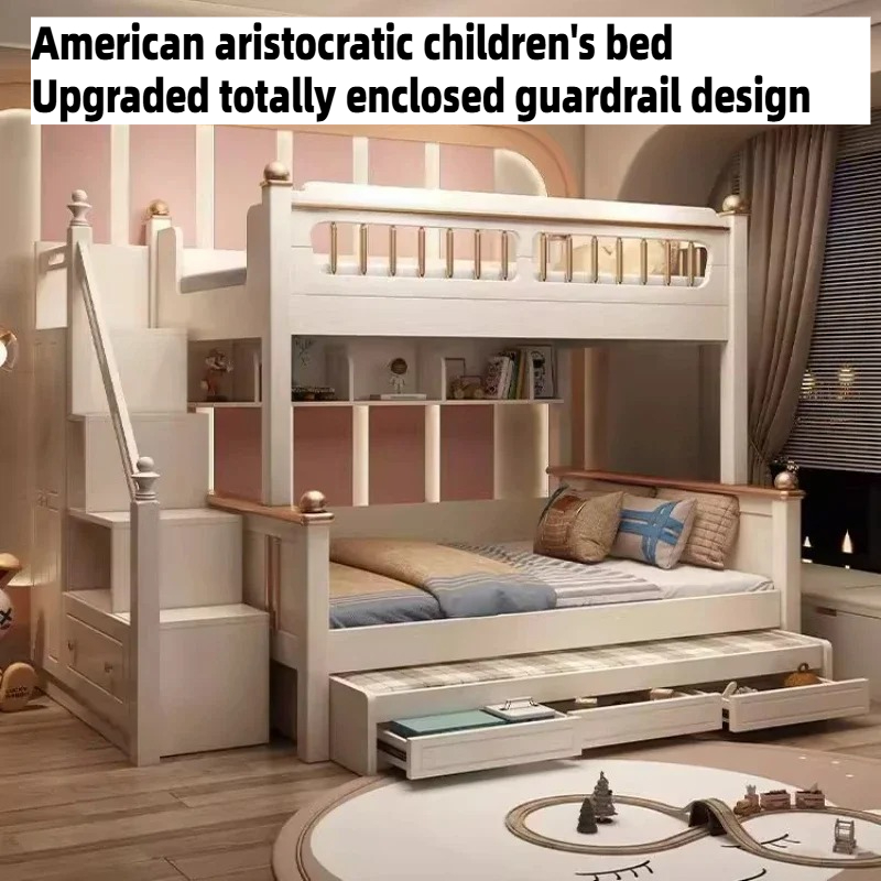 Cama Beliche Infantil de Madei - King Size Bed Frame With Storage Drawers avaliação e preço