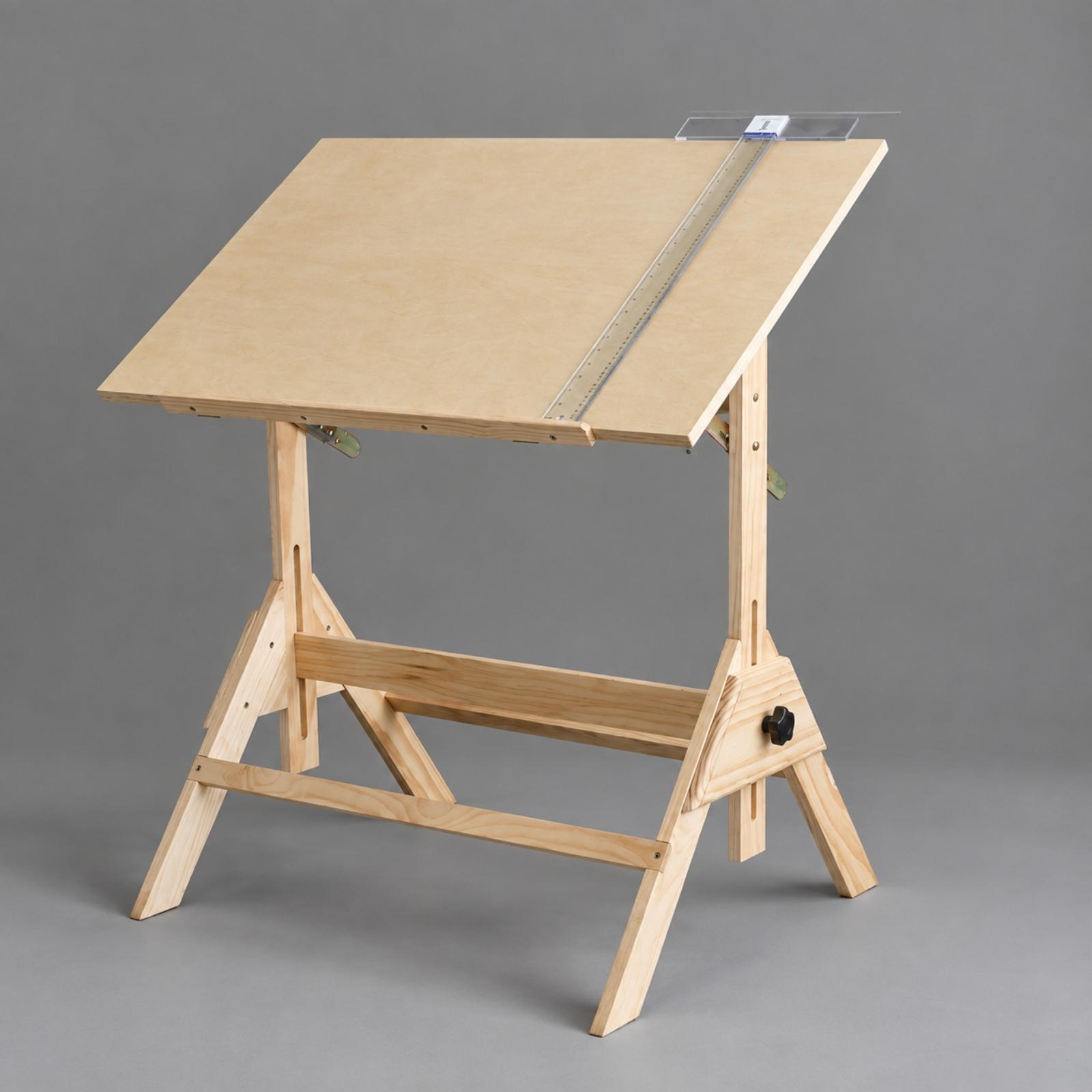 Mesa de Desenho de Madeira com - Tables avaliação e preço